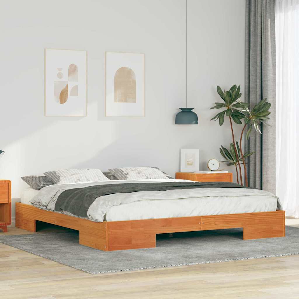 Bedframe Bruin 180 x 200 cm is nu te koop bij PeponiXL, paradijselijk wonen!