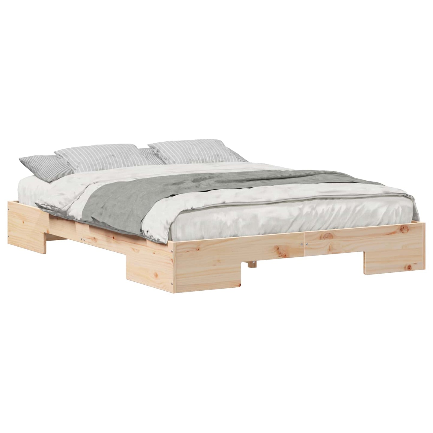 Bedframe Bruin 160 x 200 cm is nu te koop bij PeponiXL, paradijselijk wonen!