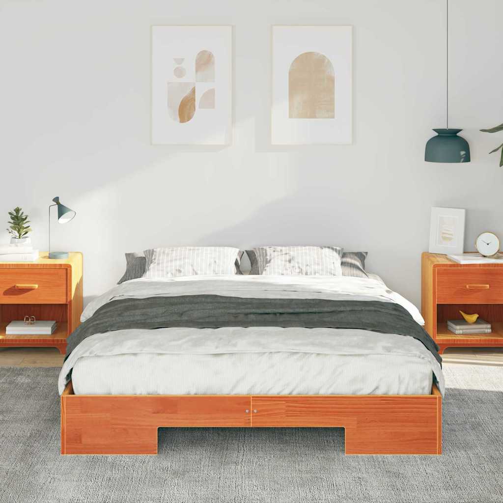 Bedframe Bruin 160 x 200 cm is nu te koop bij PeponiXL, paradijselijk wonen!