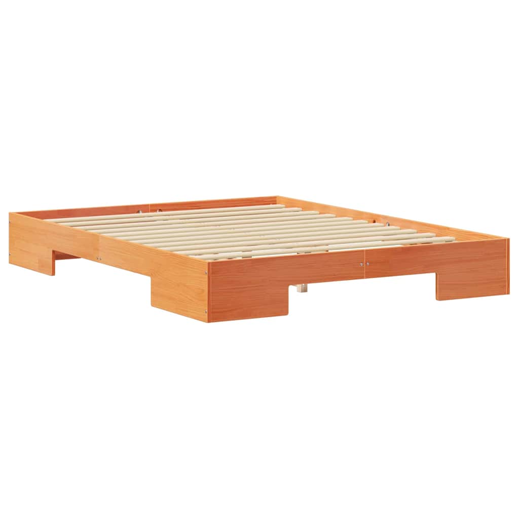 Bedframe Bruin 150 x 200 cm is nu te koop bij PeponiXL, paradijselijk wonen!
