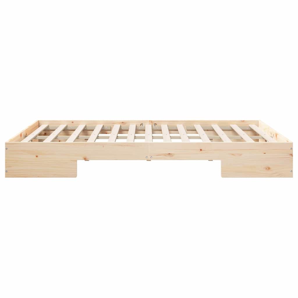 Bedframe Bruin 140 x 200 cm is nu te koop bij PeponiXL, paradijselijk wonen!