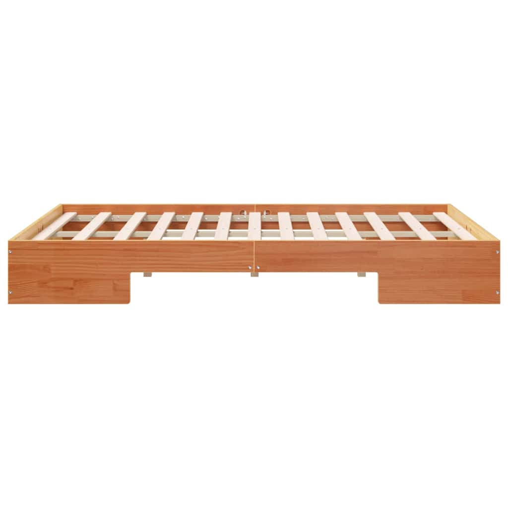 Bedframe Bruin 135 x 190 cm is nu te koop bij PeponiXL, paradijselijk wonen!