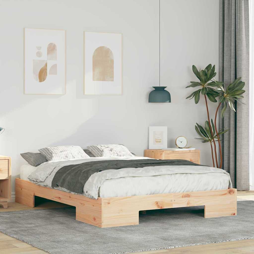 Bedframe Bruin 120 x 190 cm is nu te koop bij PeponiXL, paradijselijk wonen!