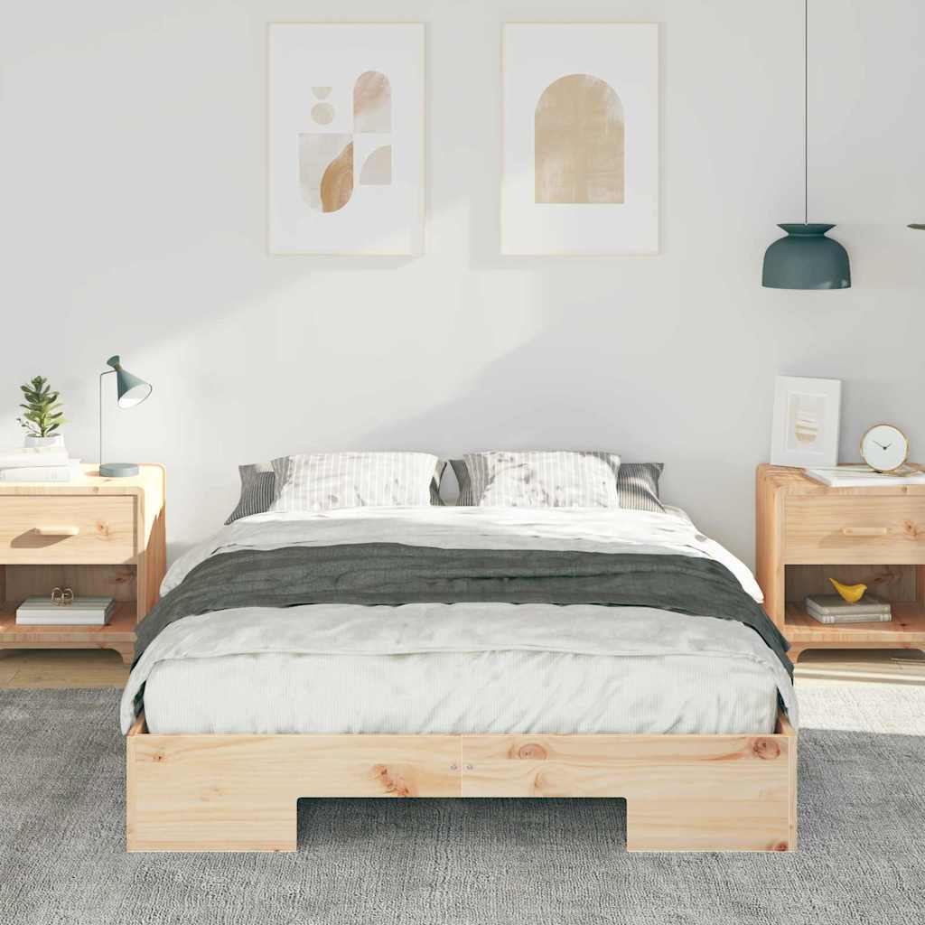 Bedframe Bruin 120 x 190 cm is nu te koop bij PeponiXL, paradijselijk wonen!