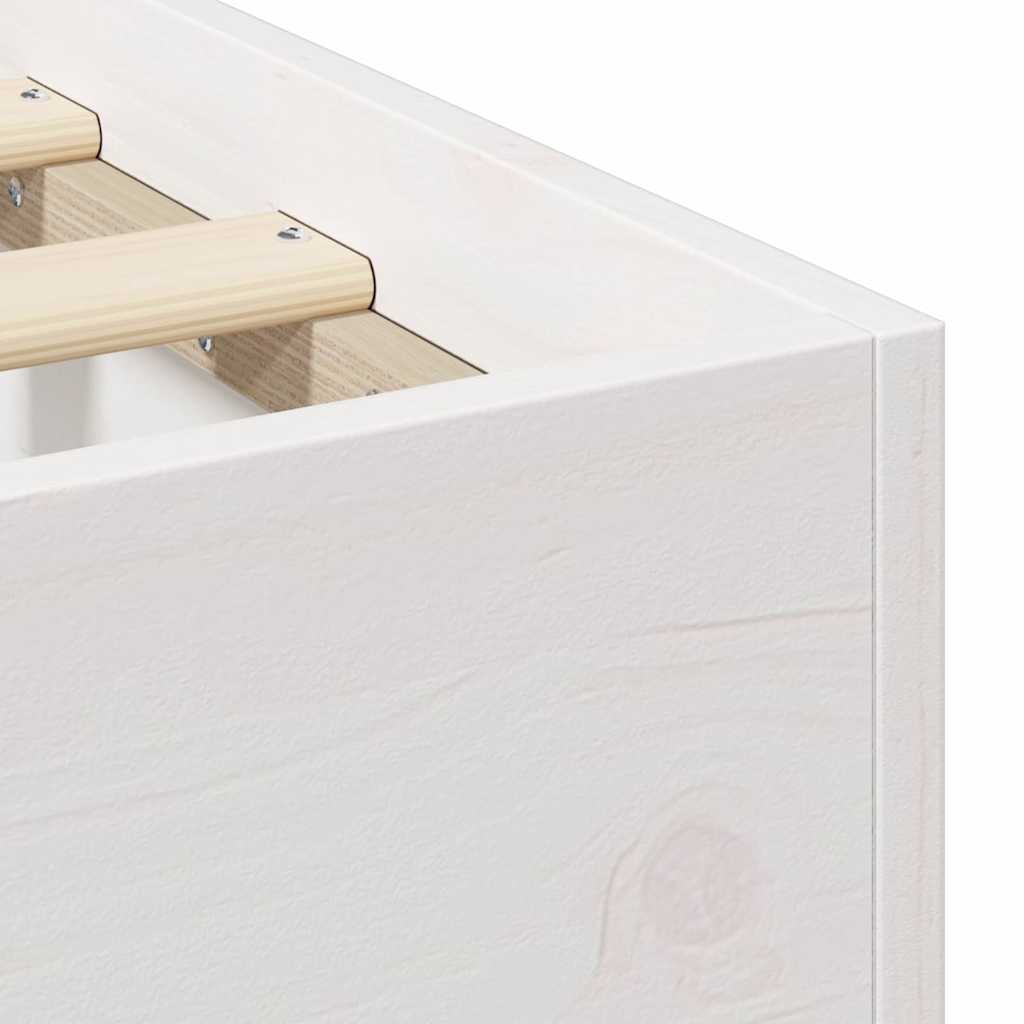 Bedframe Wit 120 x 190 cm is nu te koop bij PeponiXL, paradijselijk wonen!