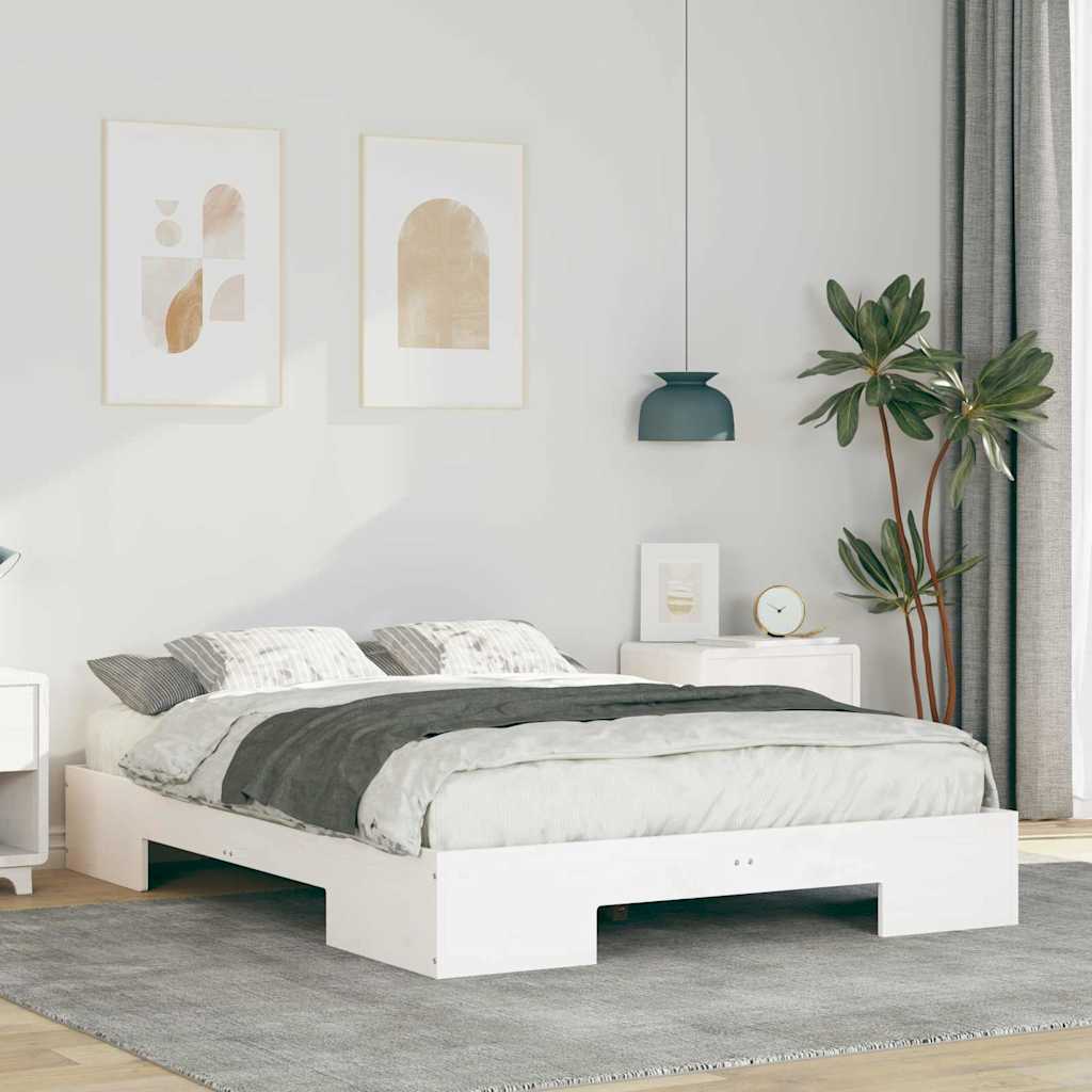 Bedframe Wit 120 x 190 cm is nu te koop bij PeponiXL, paradijselijk wonen!