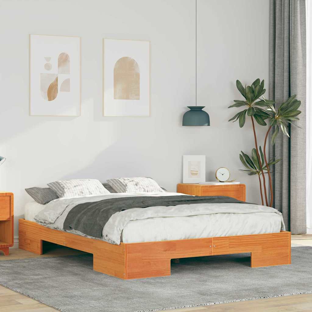 Bedframe Bruin 120 x 190 cm is nu te koop bij PeponiXL, paradijselijk wonen!