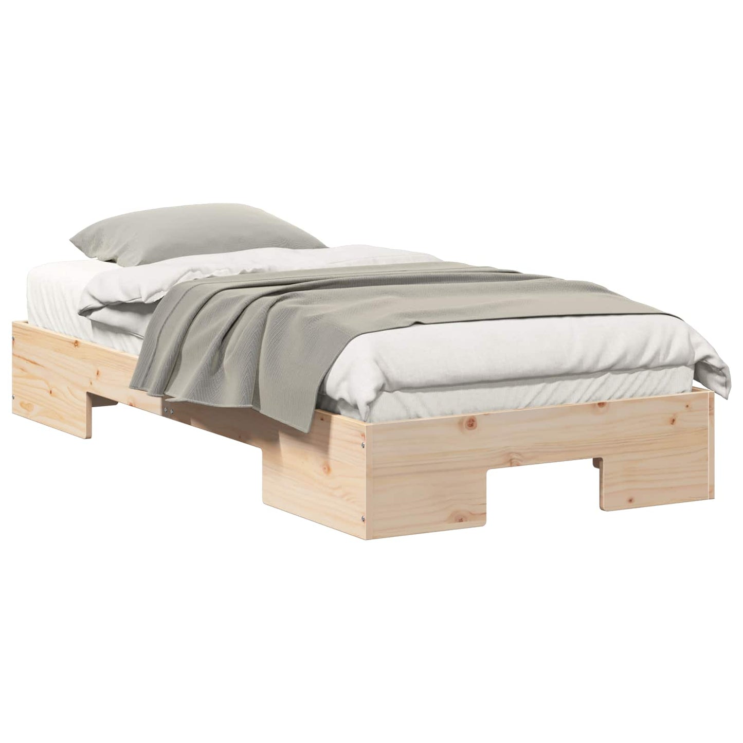 Bedframe Bruin 100 x 200 cm is nu te koop bij PeponiXL, paradijselijk wonen!