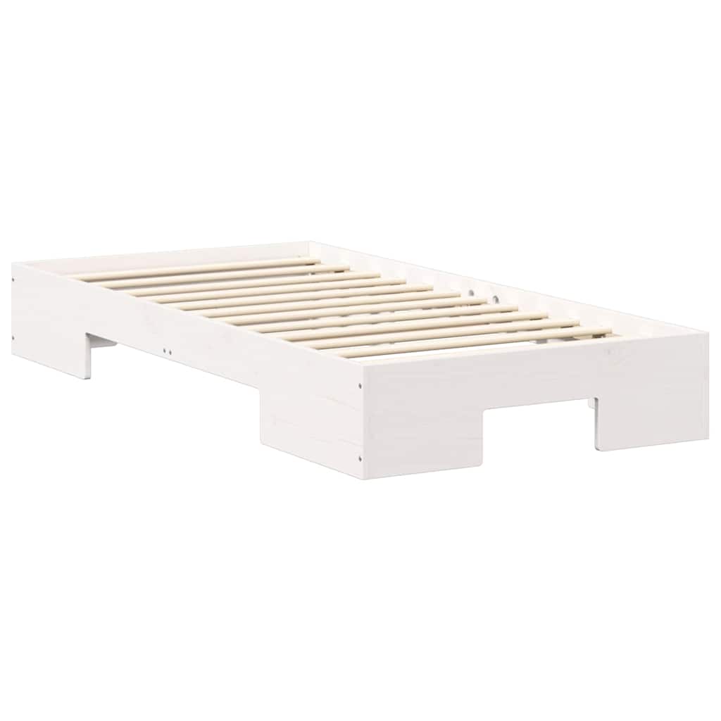 Bedframe Wit 90 x 200 cm is nu te koop bij PeponiXL, paradijselijk wonen!