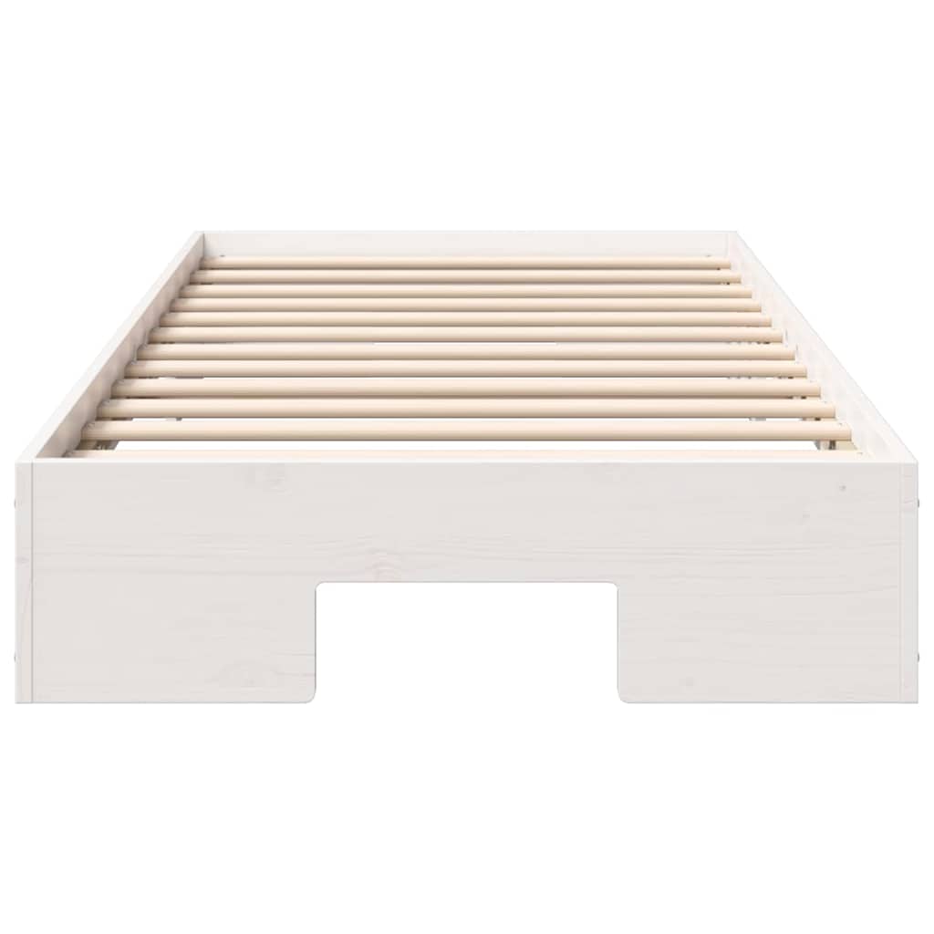 Bedframe Wit 80 x 200 cm is nu te koop bij PeponiXL, paradijselijk wonen!