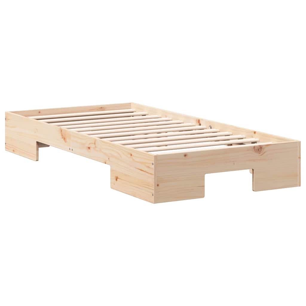 Bedframe Bruin 90 x 190 cm is nu te koop bij PeponiXL, paradijselijk wonen!