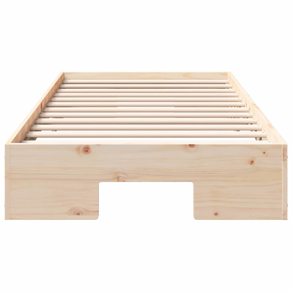 Bedframe Bruin 90 x 190 cm is nu te koop bij PeponiXL, paradijselijk wonen!