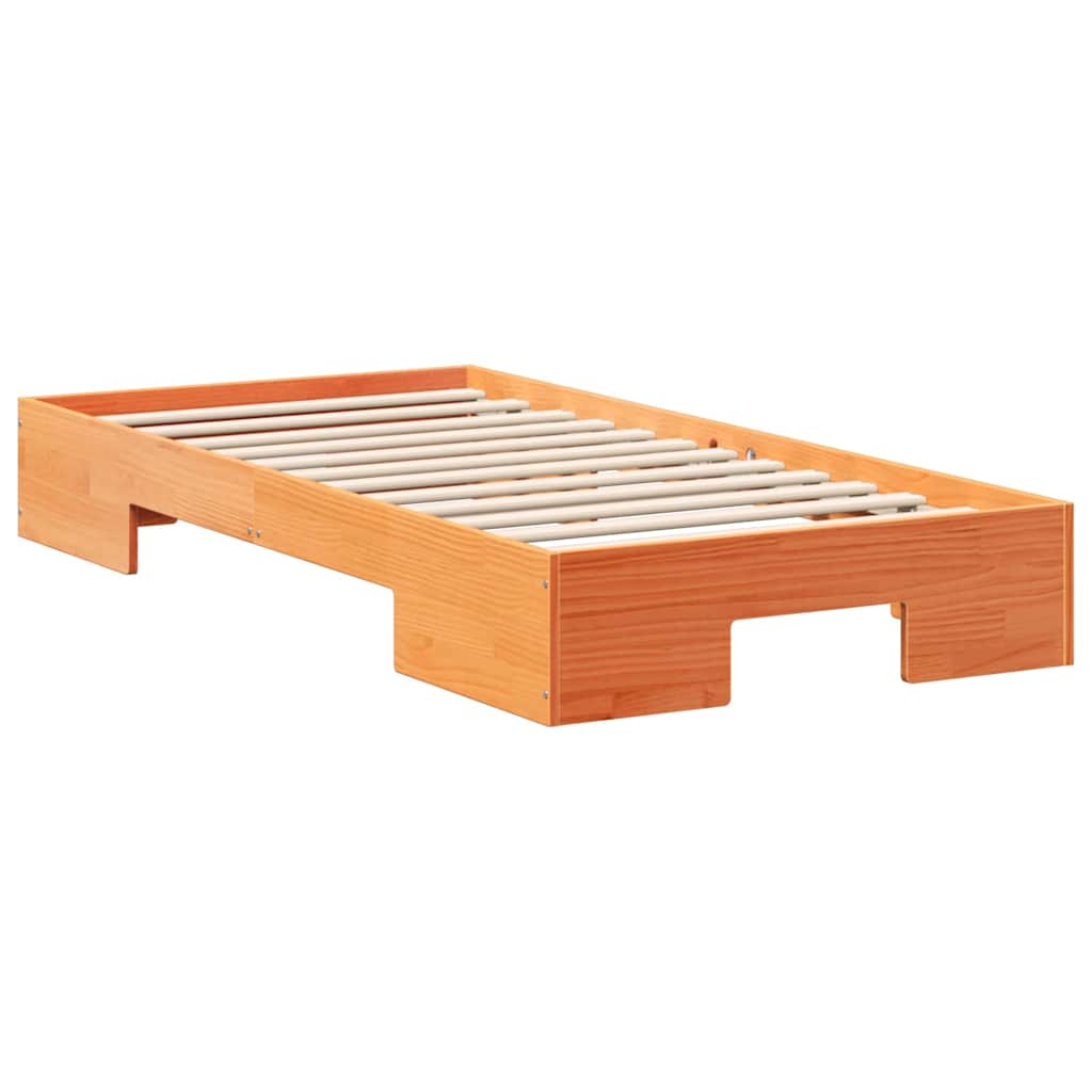 Bedframe Bruin 90 x 190 cm is nu te koop bij PeponiXL, paradijselijk wonen!