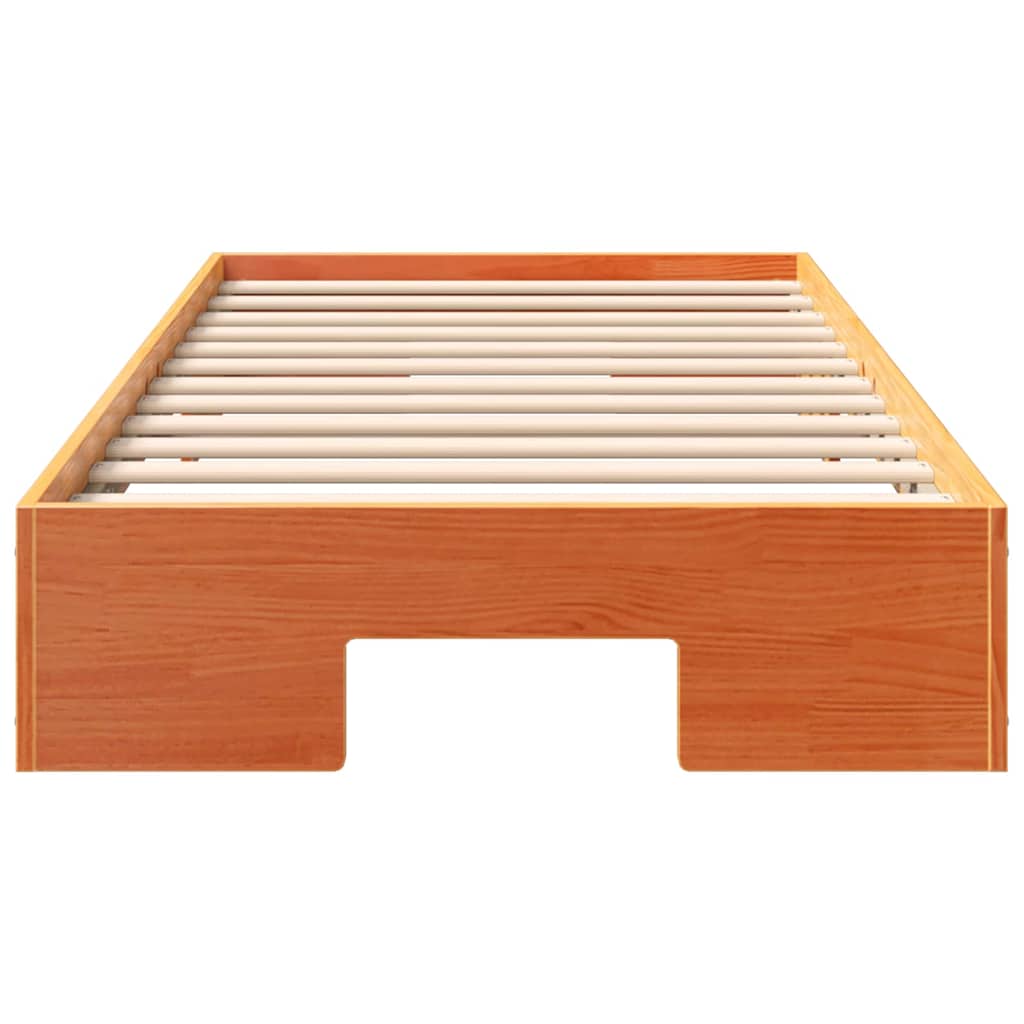 Bedframe Bruin 90 x 190 cm is nu te koop bij PeponiXL, paradijselijk wonen!