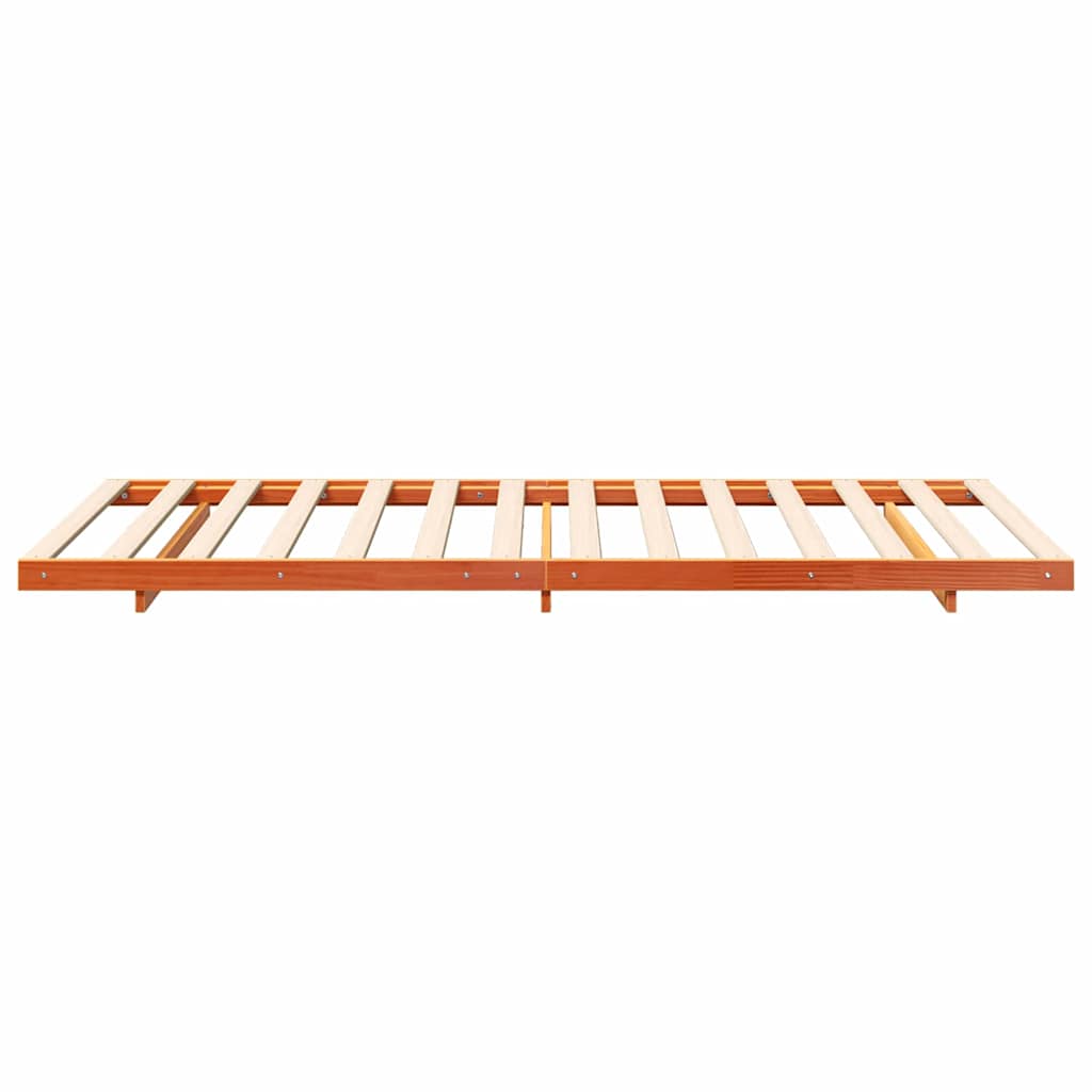 Bedframe Wasbruin 90 x 220 cm Massief grenenhout is nu te koop bij PeponiXL, paradijselijk wonen!
