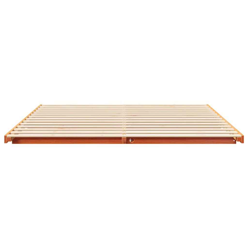 Bedframe Wasbruin 180 x 220 cm Massief grenenhout is nu te koop bij PeponiXL, paradijselijk wonen!