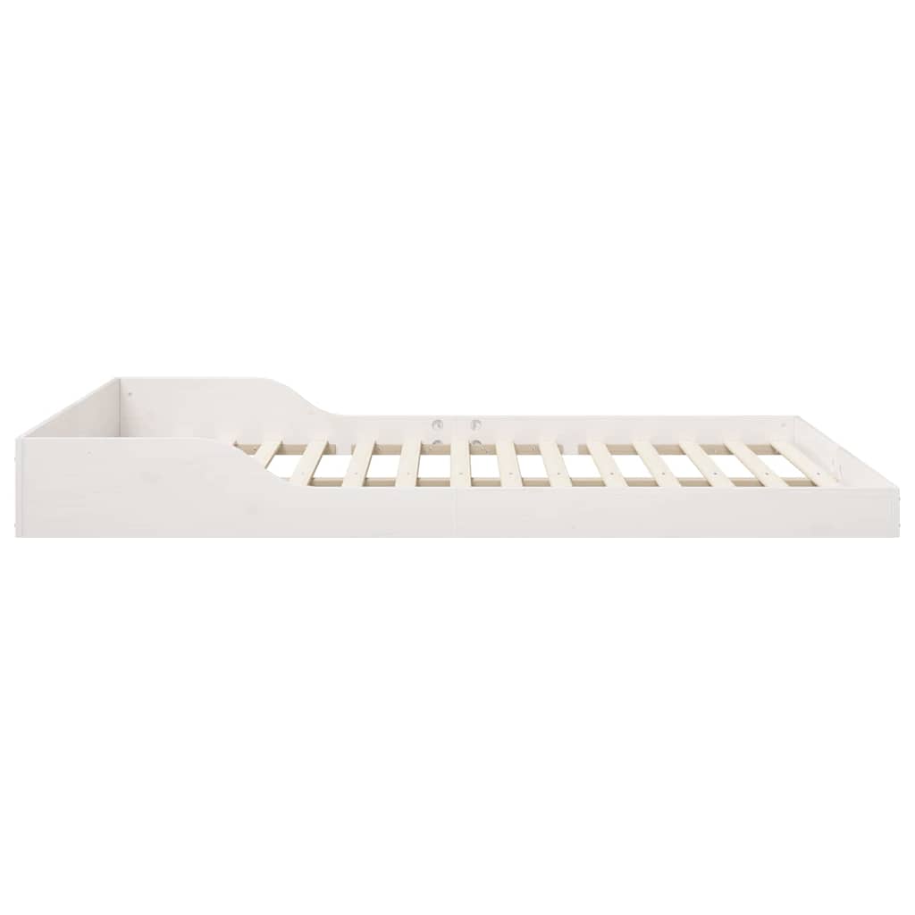 Bedframe Wit 160 x 200 cm Massief grenenhout is nu te koop bij PeponiXL, paradijselijk wonen!