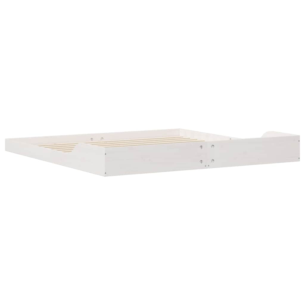 Bedframe Wit 180 x 210 cm Massief grenenhout is nu te koop bij PeponiXL, paradijselijk wonen!