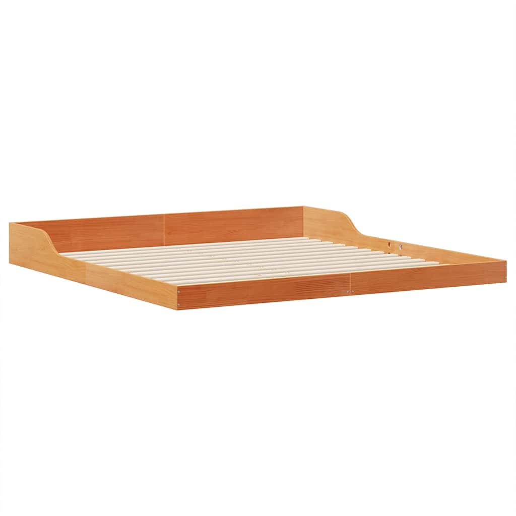 Bedframe Wasbruin 180 x 210 cm Massief grenenhout is nu te koop bij PeponiXL, paradijselijk wonen!