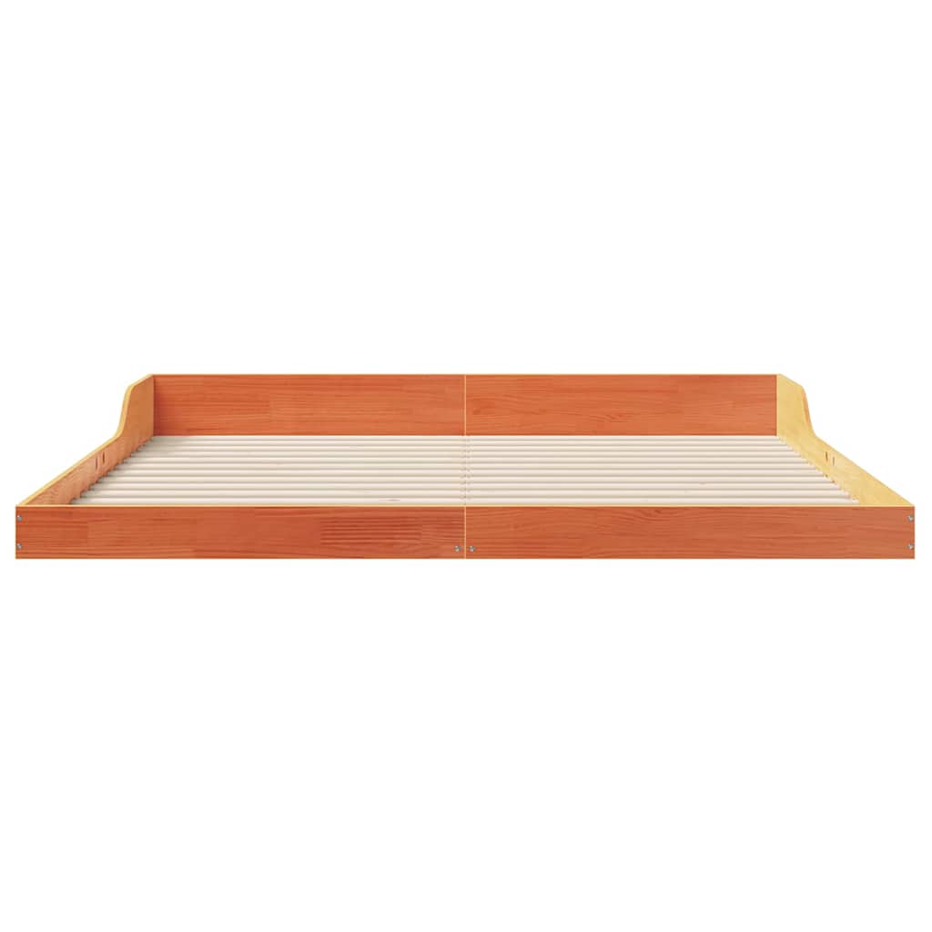 Bedframe Wasbruin 200 x 210 cm Massief grenenhout is nu te koop bij PeponiXL, paradijselijk wonen!