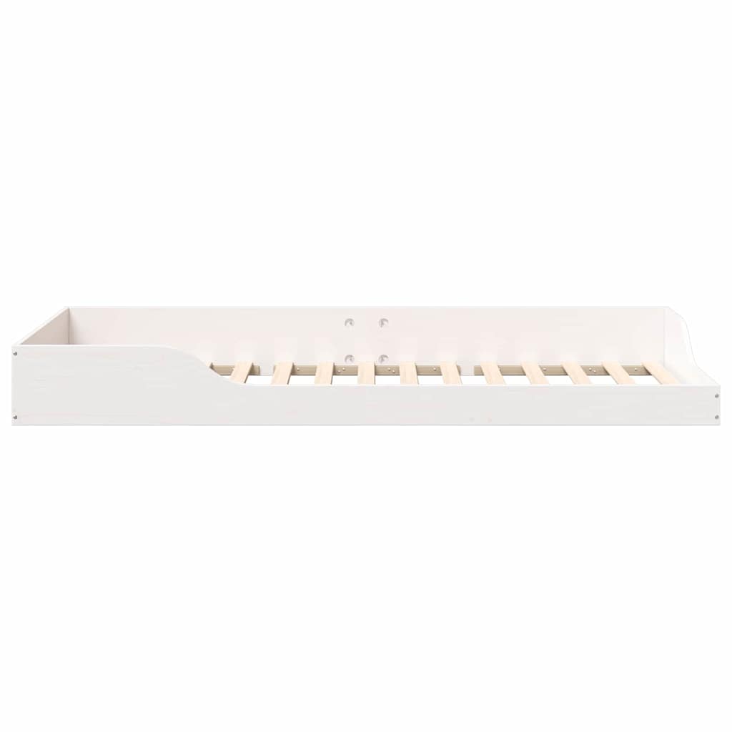 Bedframe Wit 80 x 210 cm Massief grenenhout is nu te koop bij PeponiXL, paradijselijk wonen!