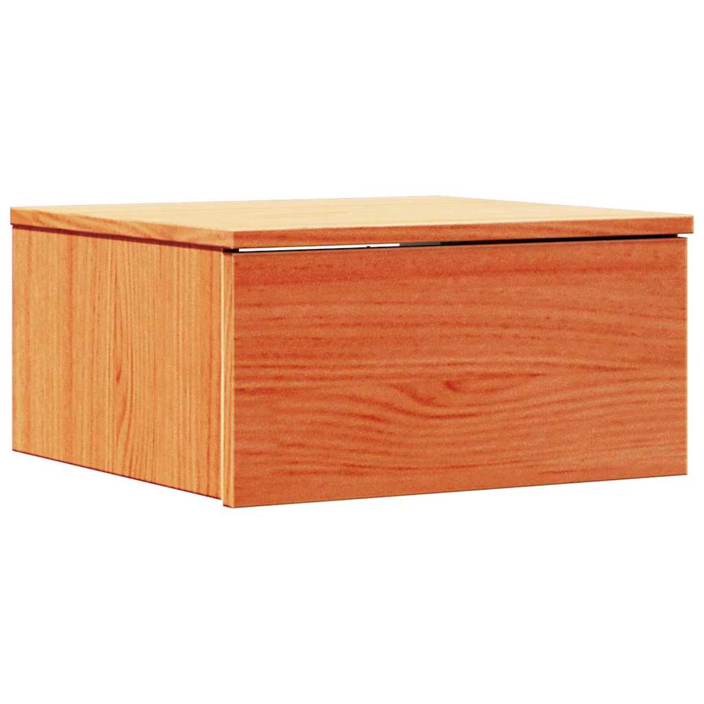 Nachtkastje 2 pcs Wasbruin 37 x 35 x 18,5 cm Massief grenenhout is nu te koop bij PeponiXL, paradijselijk wonen!