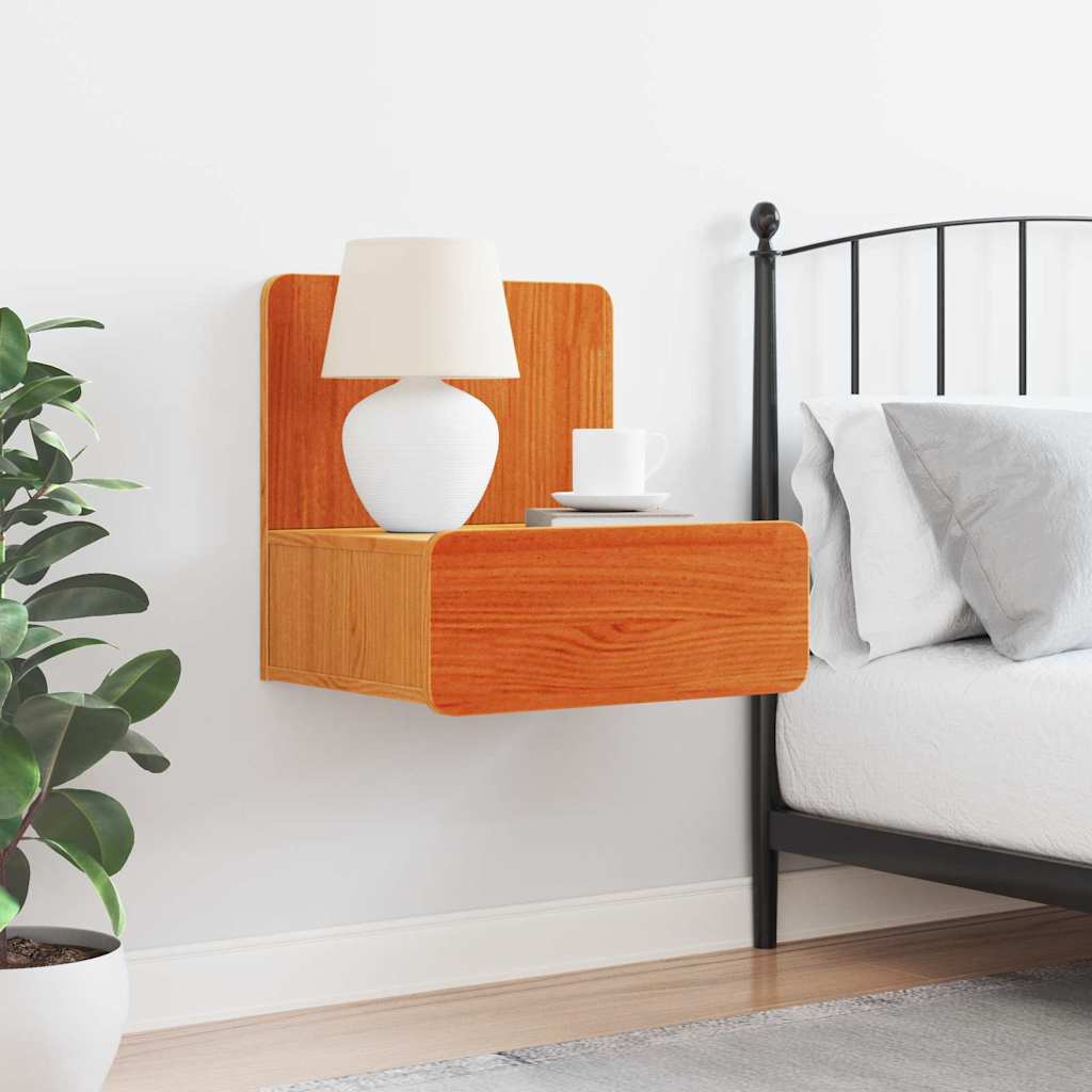 Nachtkastje Wasbruin 44 x 32,5 x 40 cm Massief grenenhout is nu te koop bij PeponiXL, paradijselijk wonen!