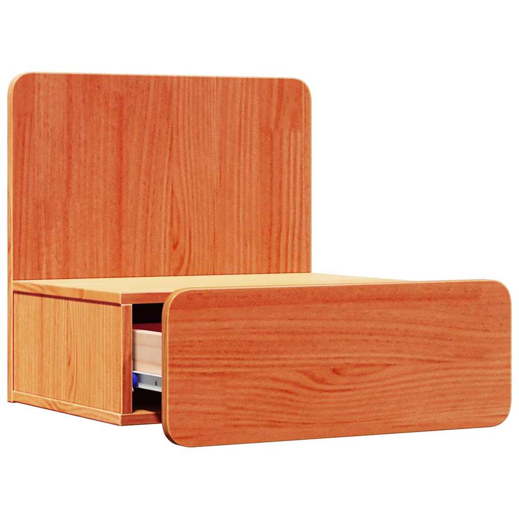 Nachtkastje 2 pcs Wasbruin 44 x 32,5 x 40 cm Massief grenenhout is nu te koop bij PeponiXL, paradijselijk wonen!