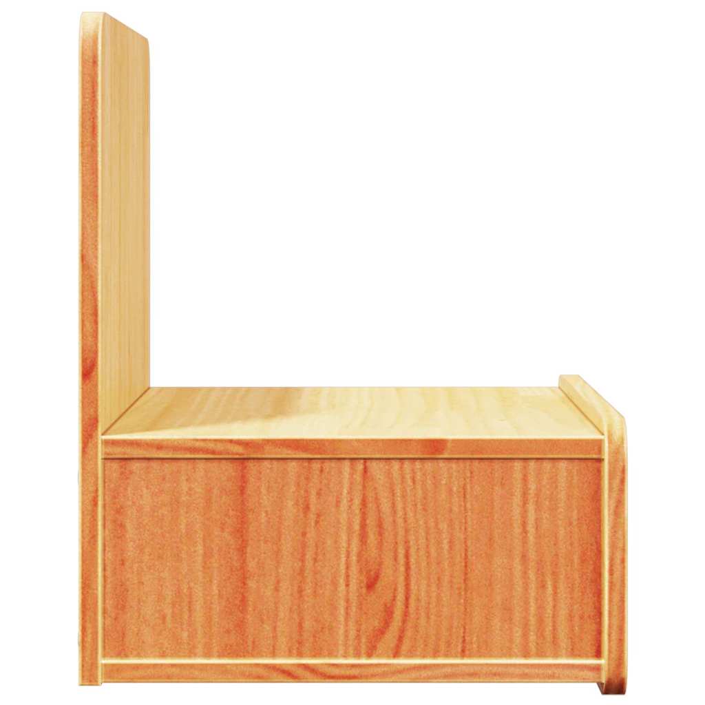 Nachtkastje 2 pcs Wasbruin 44 x 32,5 x 40 cm Massief grenenhout is nu te koop bij PeponiXL, paradijselijk wonen!