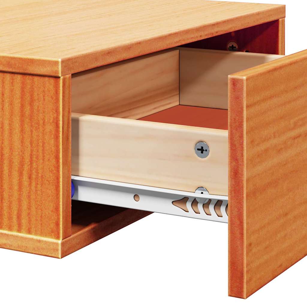 Nachtkastje Wasbruin 42 x 32,5 x 40 cm Massief grenenhout is nu te koop bij PeponiXL, paradijselijk wonen!