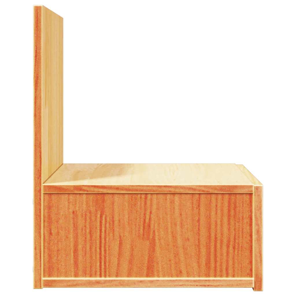 Nachtkastje 2 pcs Wasbruin 42 x 32,5 x 40 cm Massief grenenhout is nu te koop bij PeponiXL, paradijselijk wonen!