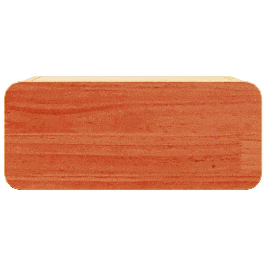 Nachtkastje Wasbruin 39 x 34 x 16,5 cm Massief grenenhout is nu te koop bij PeponiXL, paradijselijk wonen!