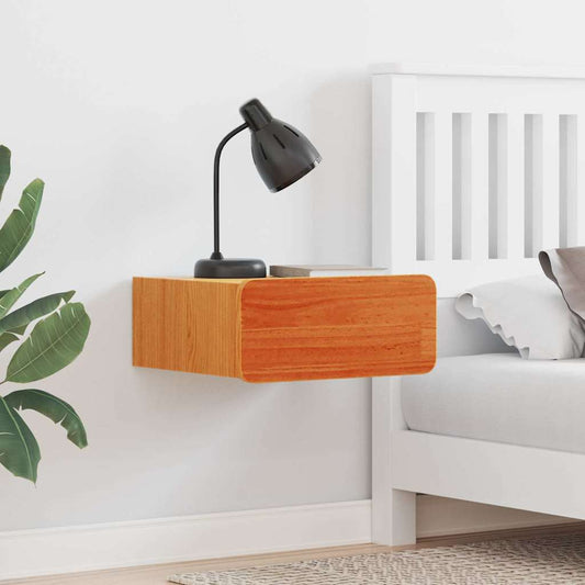 Nachtkastje 2 pcs Wasbruin 39 x 34 x 16,5 cm Massief grenenhout is nu te koop bij PeponiXL, paradijselijk wonen!