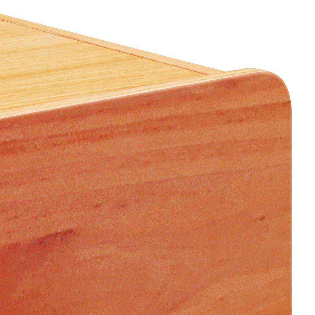 Nachtkastje Wasbruin 39 x 34 x 33 cm Massief grenenhout is nu te koop bij PeponiXL, paradijselijk wonen!