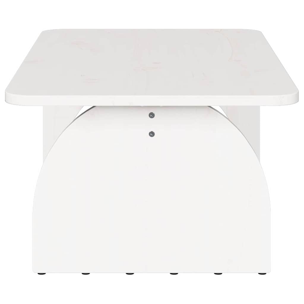 Salontafel Wit 80 x 50 x 31 cm Massief grenenhout is nu te koop bij PeponiXL, paradijselijk wonen!