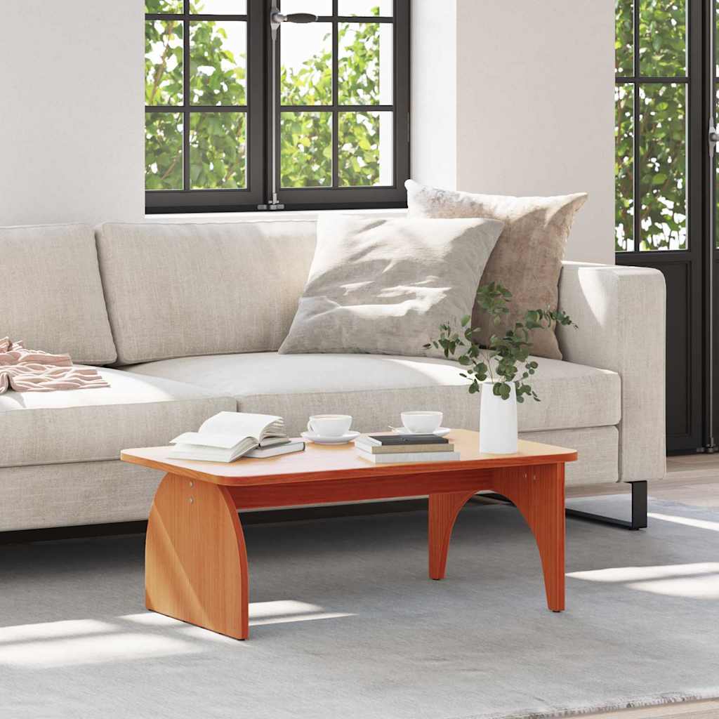 Salontafel Wasbruin 80 x 50 x 31 cm Massief grenenhout is nu te koop bij PeponiXL, paradijselijk wonen!