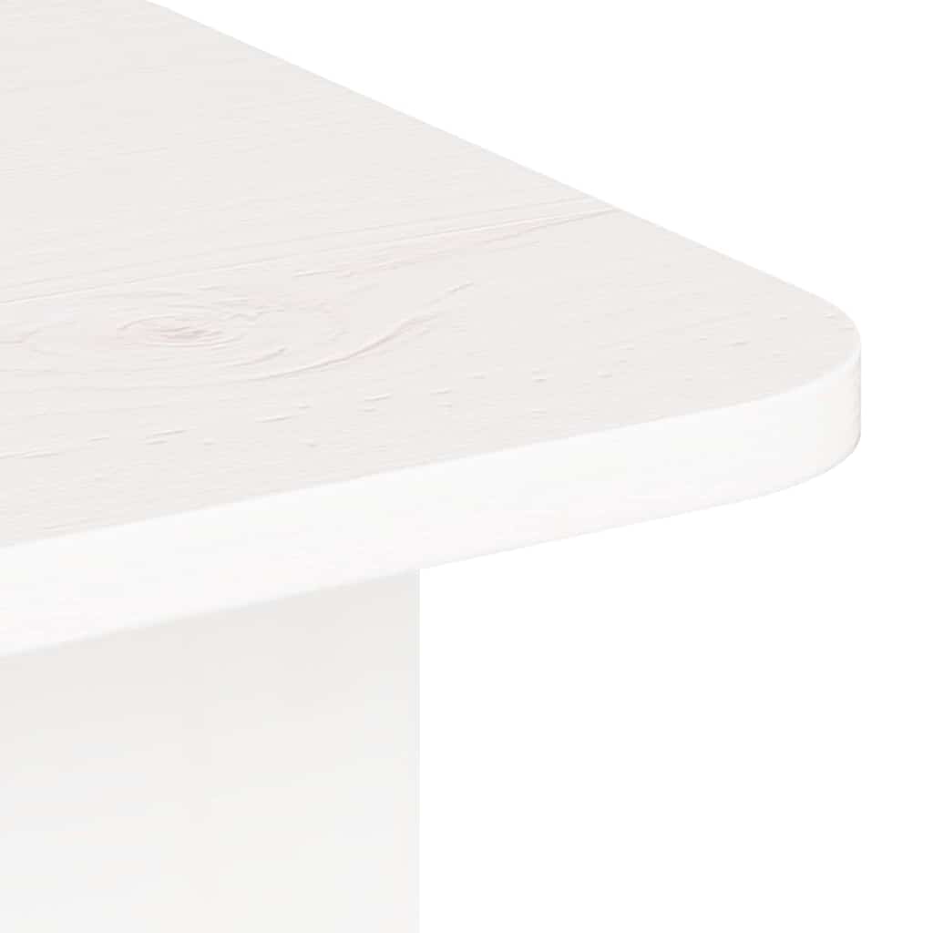 Salontafel Wit 80 x 39,5 x 33,5 cm Massief grenenhout is nu te koop bij PeponiXL, paradijselijk wonen!