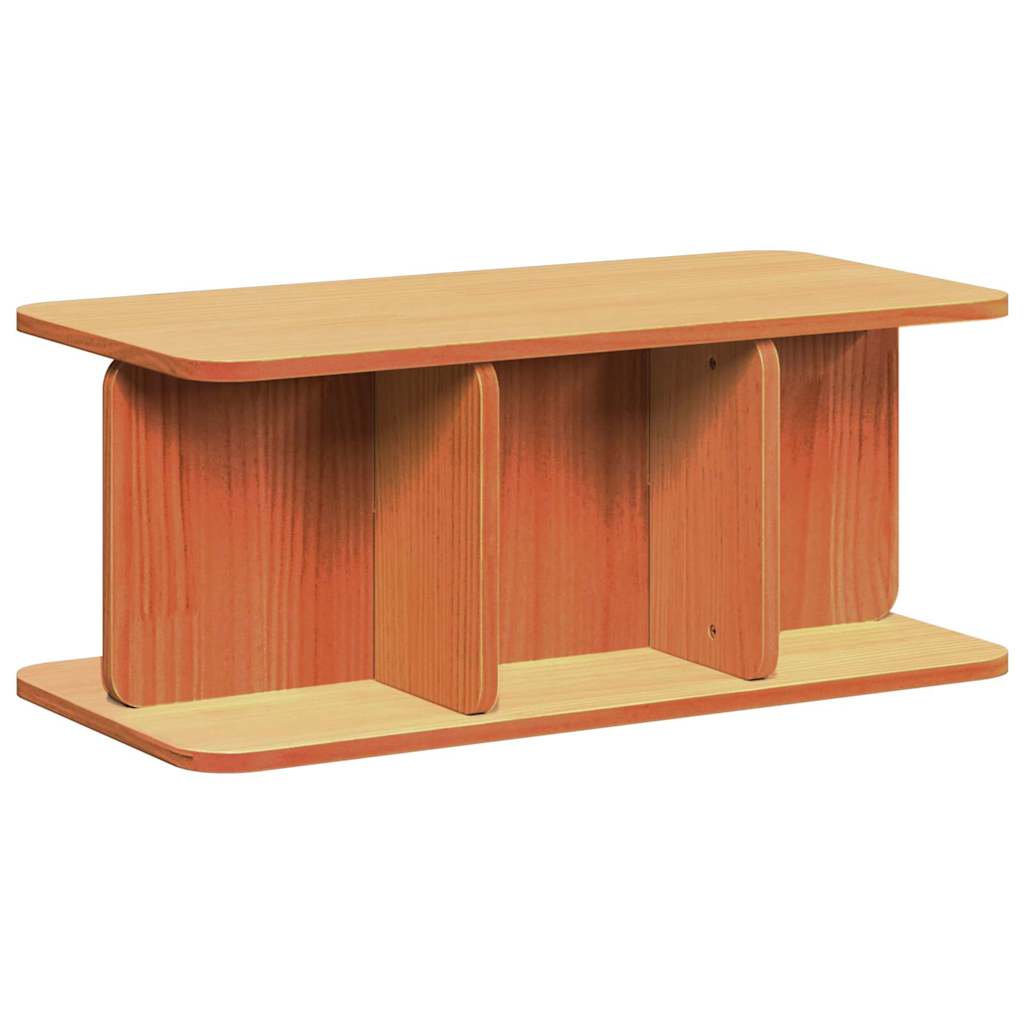Salontafel Wasbruin 80 x 39,5 x 33,5 cm Massief grenenhout is nu te koop bij PeponiXL, paradijselijk wonen!