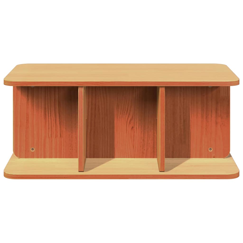 Salontafel Wasbruin 80 x 39,5 x 33,5 cm Massief grenenhout is nu te koop bij PeponiXL, paradijselijk wonen!