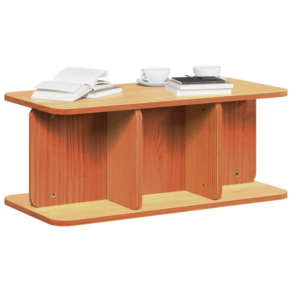 Salontafel Wasbruin 80 x 39,5 x 33,5 cm Massief grenenhout is nu te koop bij PeponiXL, paradijselijk wonen!