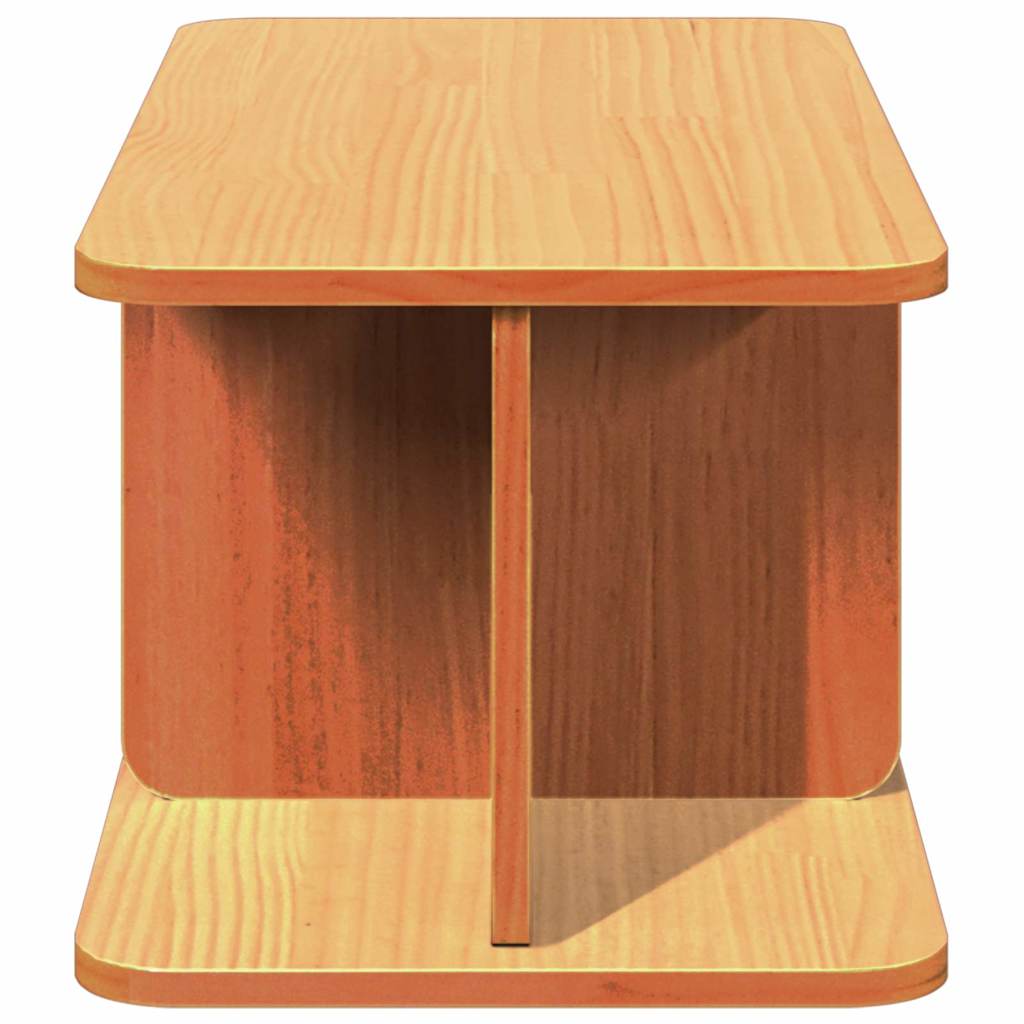 Salontafel Wasbruin 80 x 39,5 x 33,5 cm Massief grenenhout is nu te koop bij PeponiXL, paradijselijk wonen!