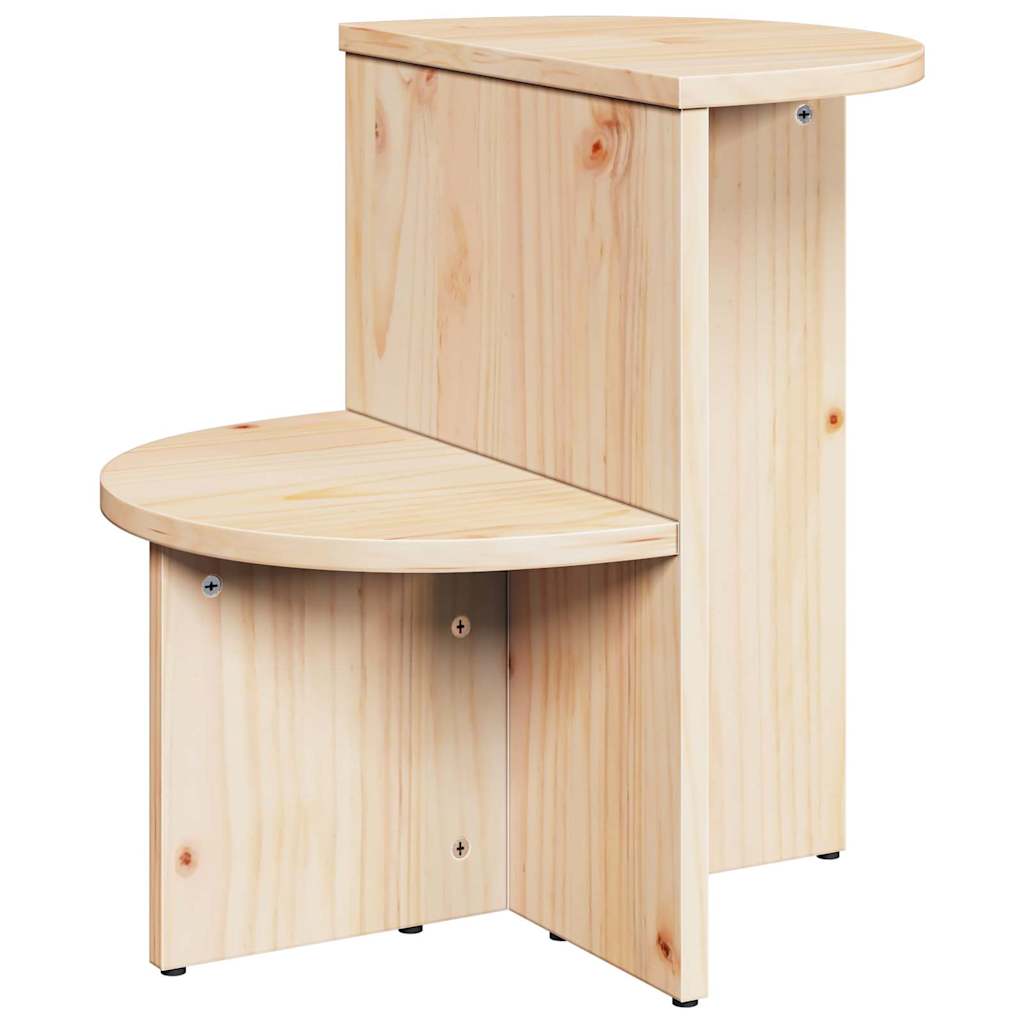 Salontafel Naturel 50 x 40 x 50 cm Massief grenenhout is nu te koop bij PeponiXL, paradijselijk wonen!