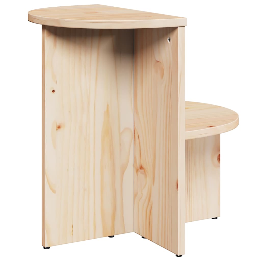 Salontafel Naturel 50 x 40 x 50 cm Massief grenenhout is nu te koop bij PeponiXL, paradijselijk wonen!