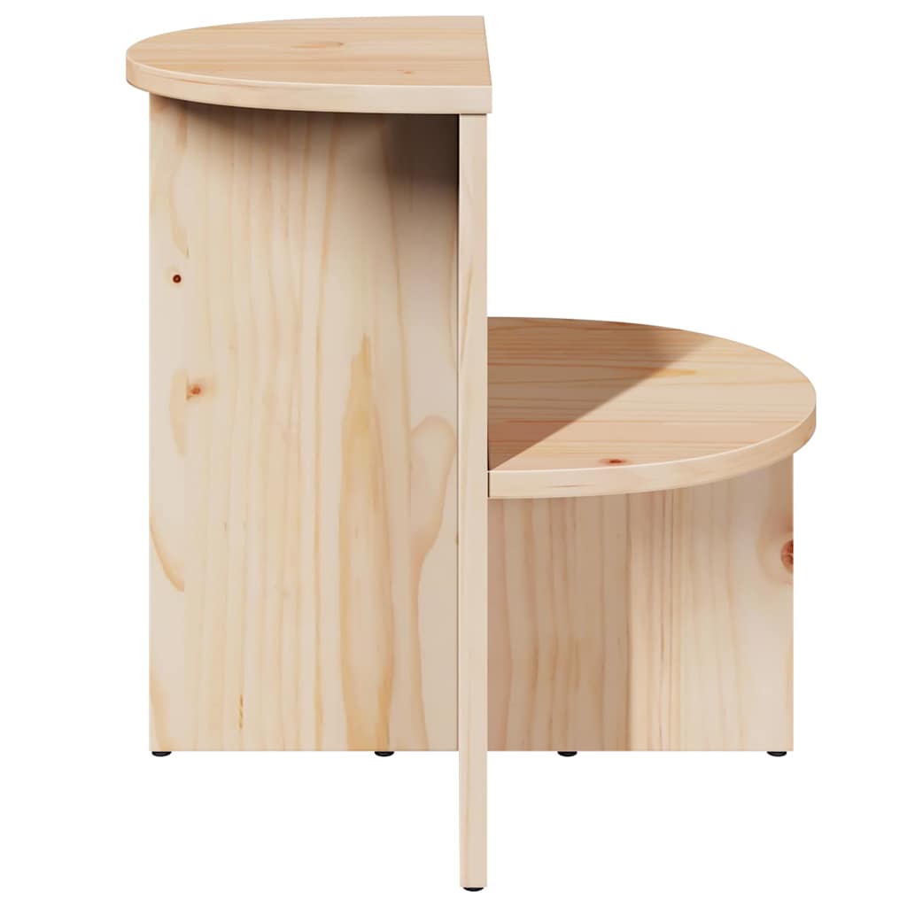 Salontafel Naturel 50 x 40 x 50 cm Massief grenenhout is nu te koop bij PeponiXL, paradijselijk wonen!