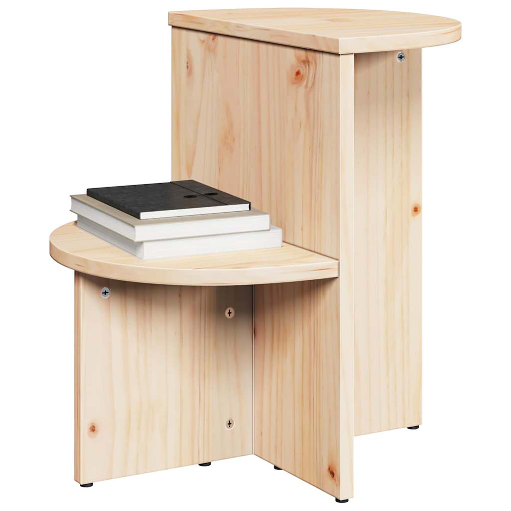 Salontafel Naturel 50 x 40 x 50 cm Massief grenenhout is nu te koop bij PeponiXL, paradijselijk wonen!