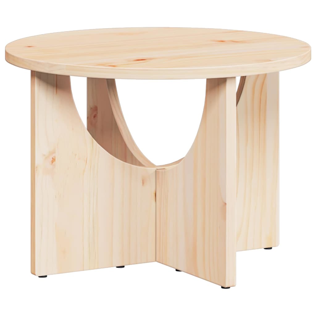 Salontafel Naturel 50 x 50 x 35 cm Massief grenenhout is nu te koop bij PeponiXL, paradijselijk wonen!