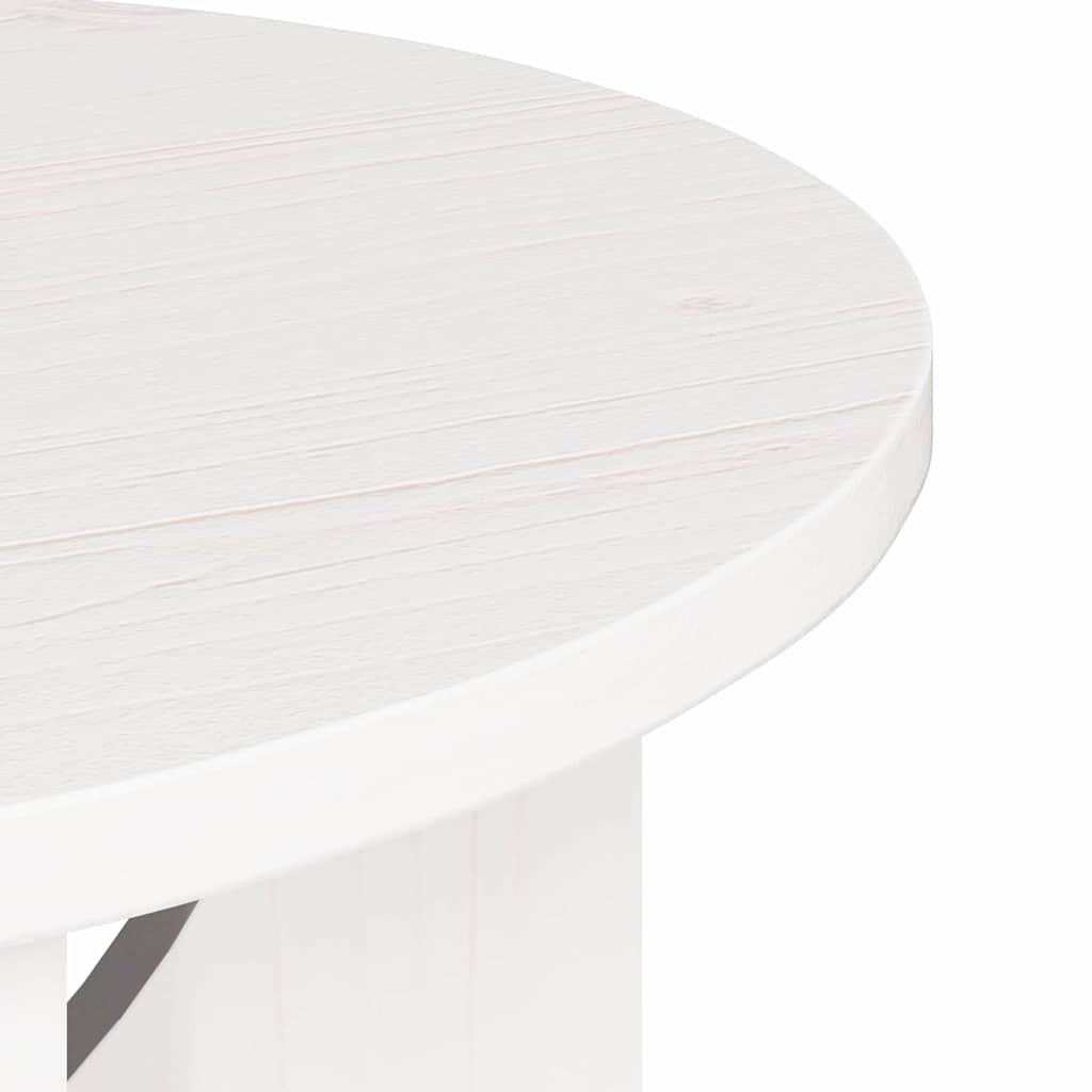 Salontafel Wit 50 x 50 x 35 cm Massief grenenhout is nu te koop bij PeponiXL, paradijselijk wonen!