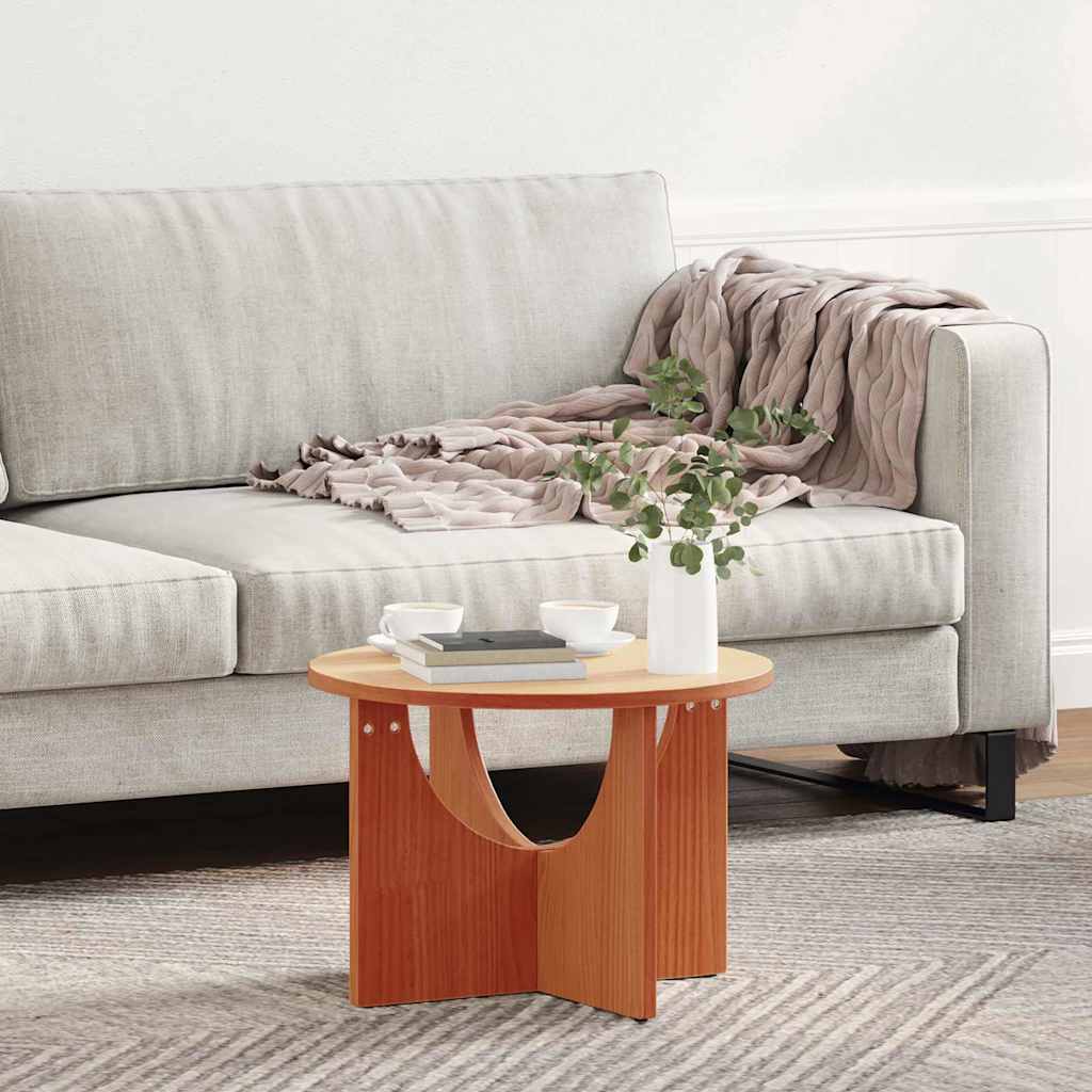 Salontafel Wasbruin 50 x 50 x 35 cm Massief grenenhout is nu te koop bij PeponiXL, paradijselijk wonen!