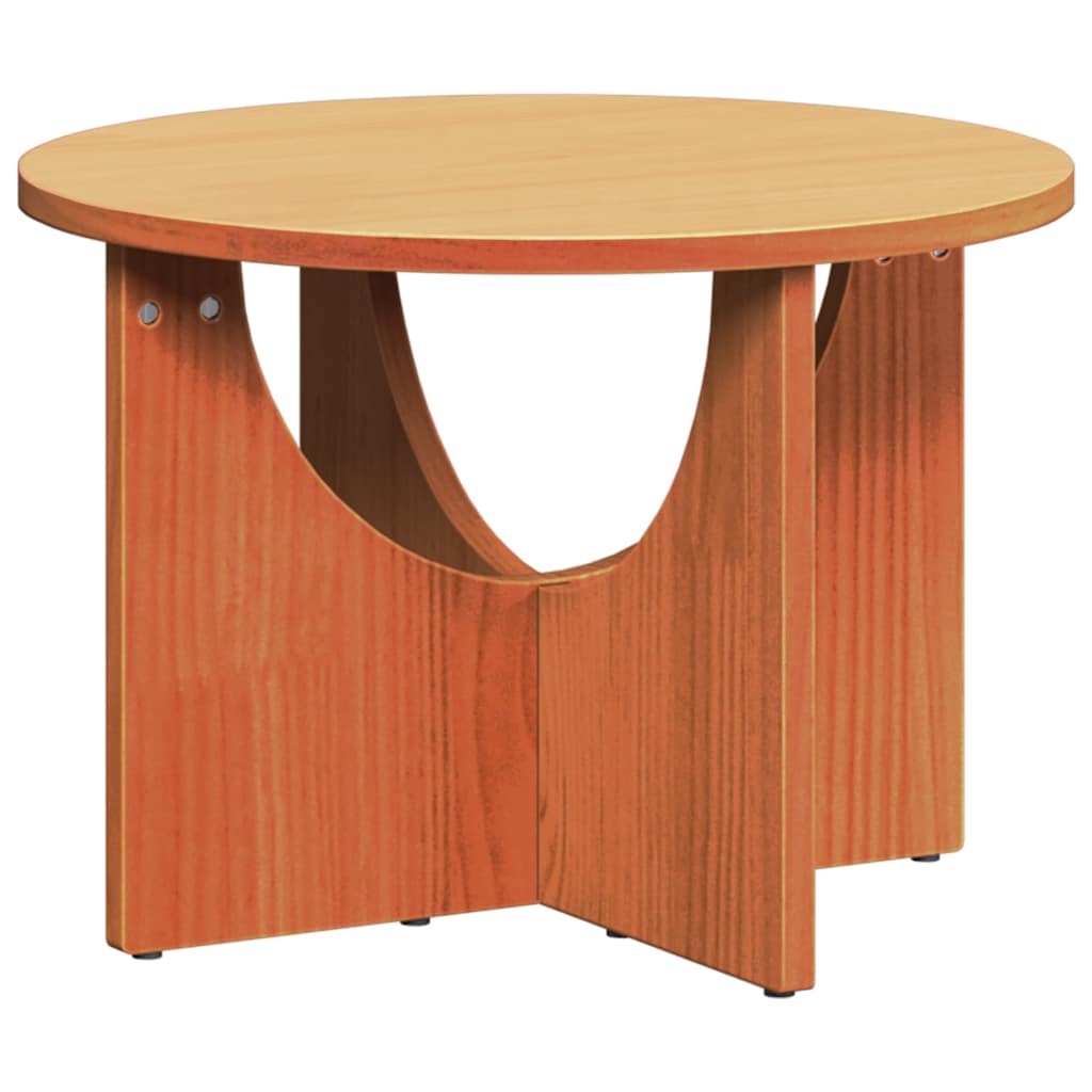 Salontafel Wasbruin 50 x 50 x 35 cm Massief grenenhout is nu te koop bij PeponiXL, paradijselijk wonen!