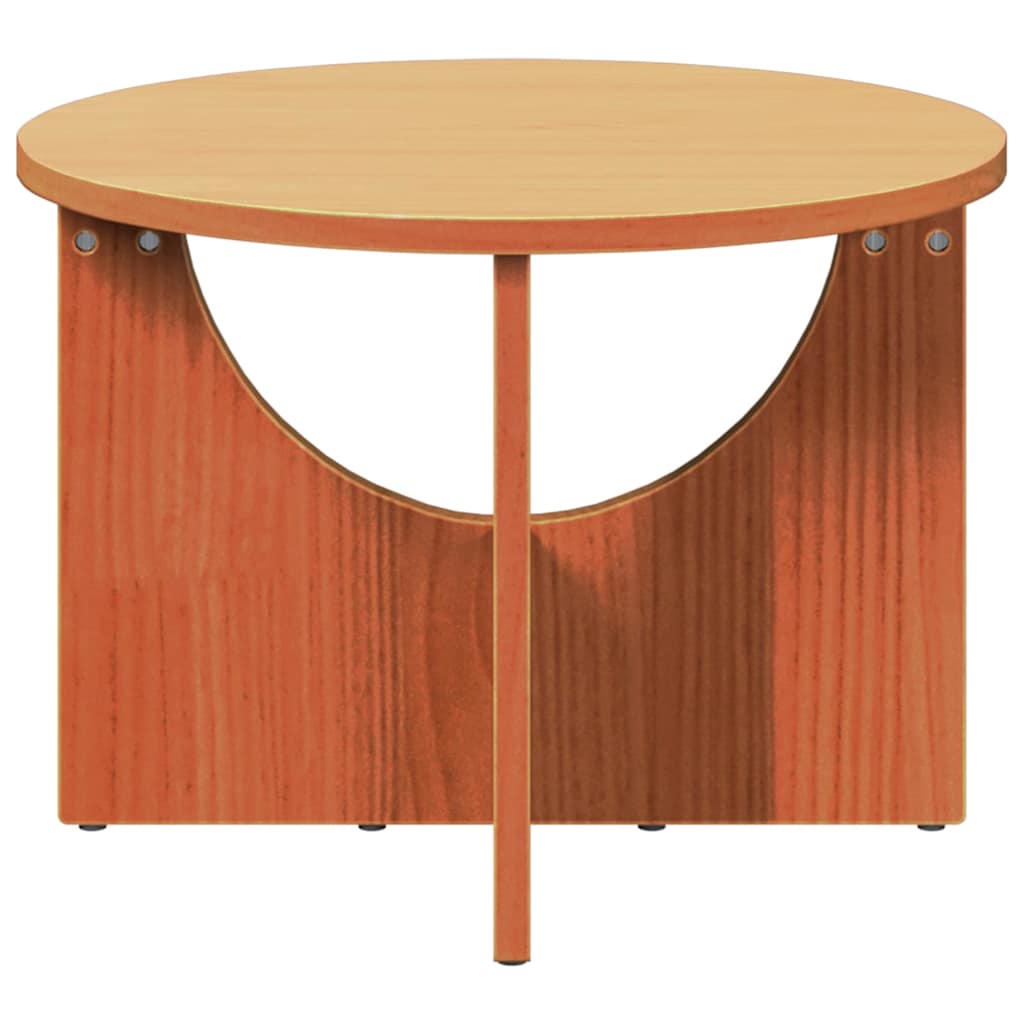 Salontafel Wasbruin 50 x 50 x 35 cm Massief grenenhout is nu te koop bij PeponiXL, paradijselijk wonen!